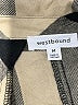 Westbound Checkered-gingham Black Long Sleeve Button-Down Shirt Size M - photo 7