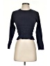 MNG 100% Cotton Blue Long Sleeve Top Size XXS - photo 1