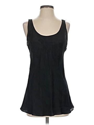 Calvin Klein Sleeveless Silk Top (view 1)