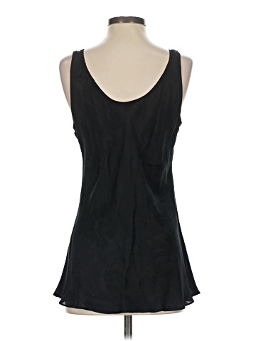 Calvin Klein Sleeveless Silk Top (view 2)