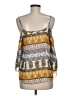 Nabee 100% Polyester Yellow Tank Top Size M - photo 2
