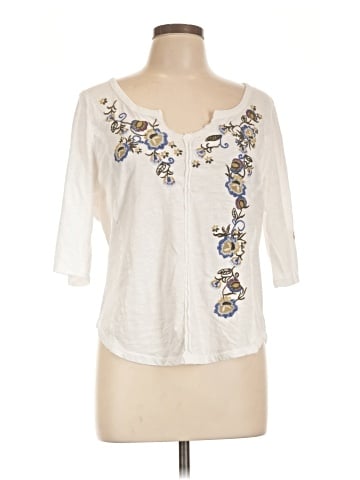 Sundance 3/4 Sleeve Blouse (view 1)