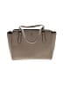 Tory Burch 100% Leather Solid Gray Leather Shoulder Bag One size - photo 1