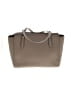 Tory Burch 100% Leather Solid Gray Leather Shoulder Bag One size - photo 3
