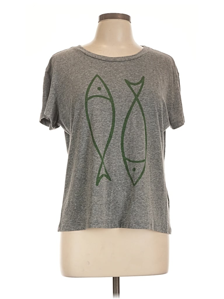 Pre-owned The Original Retro Brand Short Sleeve T-shirt In Gray