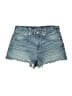 J.Crew 100% Cotton Blue Denim Shorts Size 25 waist - photo 1