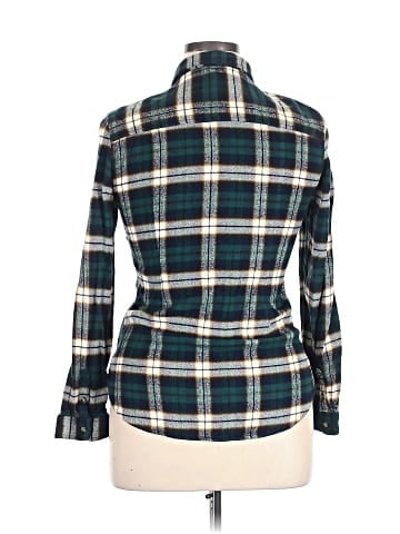 American Eagle Outfitters Long Sleeve Button-Down Shirt (view 2)