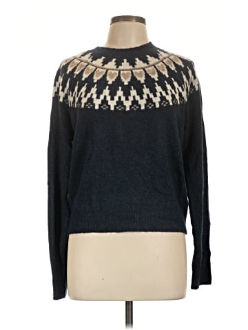 Cosmic Blue Love Pullover Sweater (view 1)