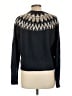Cosmic Blue Love Chevron-herringbone Blue Pullover Sweater Size L - photo 2