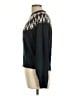 Cosmic Blue Love Chevron-herringbone Blue Pullover Sweater Size L - photo 5