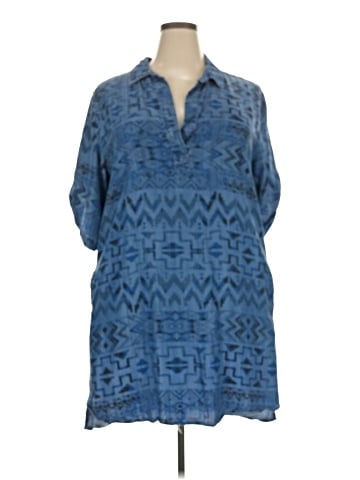Philosophy 3/4 Sleeve Blouse (view 1)