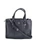 Nine West 100% Leather Black Leather Satchel One size - photo 1