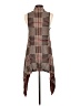 Como Black 100% Rayon Brown Cardigan Size S - photo 2