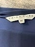 Trina Turk Blue Short Sleeve Blouse Size M - photo 7