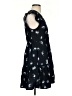 Universal Thread Print Black Casual Dress Size S - photo 4