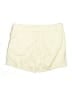 J.Crew 100% Cotton Solid Ivory Khaki Shorts Size 2 - photo 2