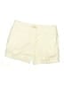 J.Crew 100% Cotton Solid Ivory Khaki Shorts Size 2 - photo 1