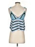 Pol 100% Acrylic Blue Tank Top Size S - photo 2