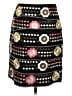 Etcetera 100% Cotton Graphic Black Casual Skirt Size 4 - photo 1