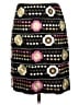 Etcetera 100% Cotton Graphic Black Casual Skirt Size 4 - photo 2