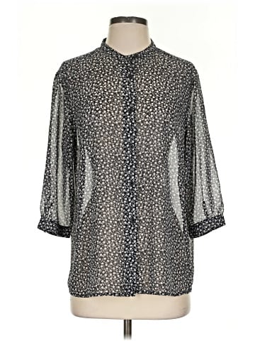 Ines de la Fressange for Uniqlo 3/4 Sleeve Blouse (view 1)