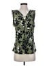 Adrienne Vittadini Green Sleeveless Blouse Size S - photo 1