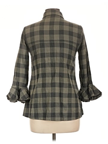 Alice + Olivia Long Sleeve Button-Down Shirt (view 2)