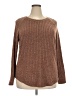 Automet Brown Long Sleeve Top Size XXL - photo 1