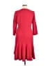 MICHAEL Michael Kors Solid Red Casual Dress Size 14 - photo 2