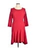 MICHAEL Michael Kors Solid Red Casual Dress Size 14 - photo 1