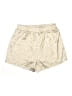 BCBGMAXAZRIA Animal Print Gold Shorts Size L - photo 2