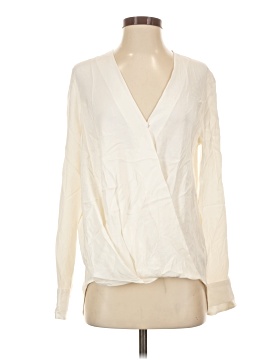 Rag & Bone Long Sleeve Silk Top