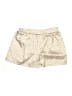 BCBGMAXAZRIA Animal Print Gold Shorts Size L - photo 1