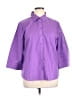Westbound Purple 3/4 Sleeve Button-Down Shirt Size XL - photo 1