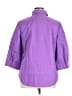 Westbound Purple 3/4 Sleeve Button-Down Shirt Size XL - photo 2
