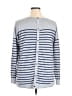 Caslon Stripes Gray Pullover Sweater Size XL - photo 2
