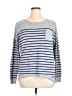 Caslon Stripes Gray Pullover Sweater Size XL - photo 1