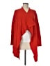 J. McLaughlin Red Poncho Size M - photo 1