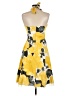 Ruby Rox Print Yellow Cocktail Dress Size 5 - photo 2