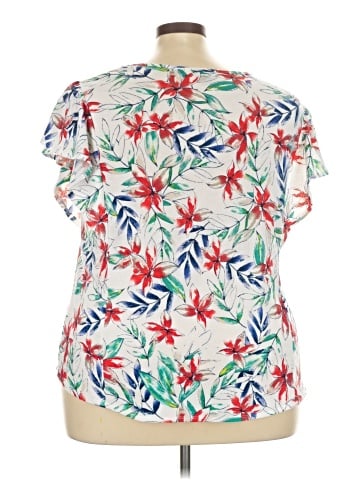I.N. Studio Short Sleeve Blouse (view 2)