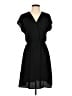 Halogen 100% Polyester Solid Black Casual Dress Size XS - photo 1