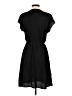 Halogen 100% Polyester Solid Black Casual Dress Size XS - photo 2