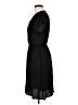 Halogen 100% Polyester Solid Black Casual Dress Size XS - photo 5