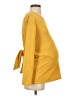 A Pea in the Pod Yellow Long Sleeve Top Size XS Maternity - photo 4