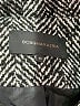 BCBGMAXAZRIA Chevron-herringbone Black Gray Coat Size 10 - photo 6