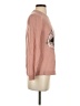 Lauren Moshi Graphic Pink Pullover Sweater Size 4 - photo 4