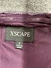 Xscape Solid Purple Cocktail Dress Size 4 - photo 4