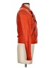 Truth and Pride 100% Leather Orange Leather Jacket Size XS - photo 4