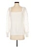 Boston Proper 100% Cotton Ivory Pullover Sweater Size S - photo 1