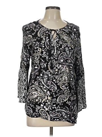 Laura Scott Long Sleeve Blouse (view 1)